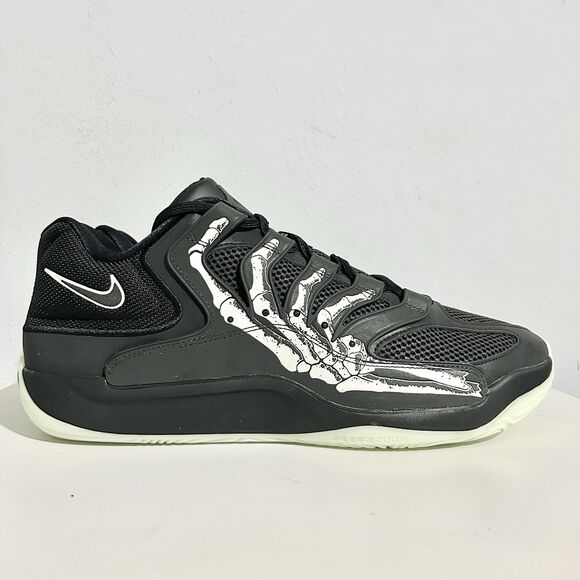 Nike KD 18 “Halloween” Men’s Size 14 Black White Skeleton Basketball Sneakers main image 8